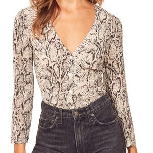 NWT Reformation Jemma Top